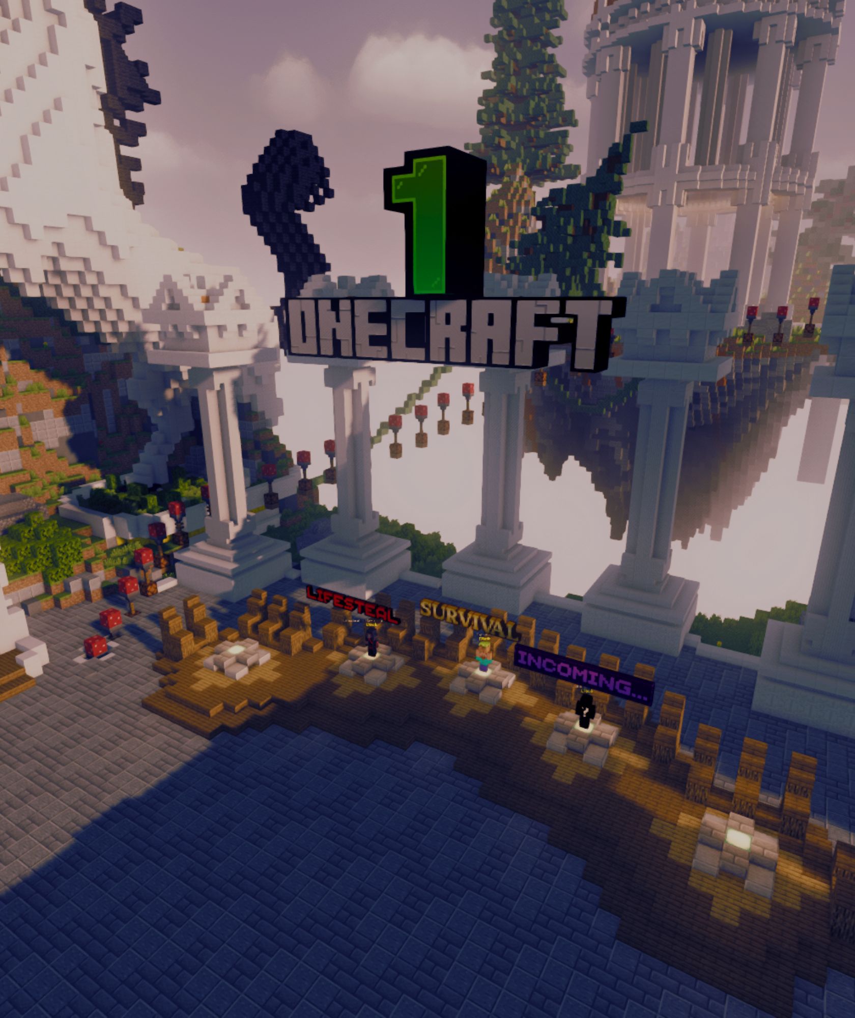 OneCraft server spawn